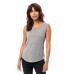 Ladies' Cap-Sleeve Satin Jersey Crew