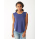 Ladies' Cap-Sleeve Satin Jersey Crew
