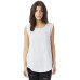 Ladies' Cap-Sleeve Satin Jersey Crew