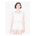 Ladies' Poly-Cotton Loose Crop Tank Top