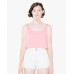 Ladies' Poly-Cotton Loose Crop Tank Top