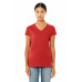 Ladies' Jersey Short-Sleeve V-Neck T-Shirt