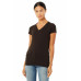 Ladies' Jersey Short-Sleeve V-Neck T-Shirt