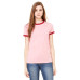 Ladies' Jersey Short-Sleeve Ringer T-Shirt