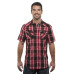 Men's Plaid Pattern Western Woven