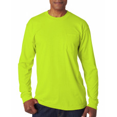 Adult Long-Sleeve T-Shirt with Pocket
