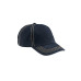 Contrast Thick Stitch Unstructured Cap