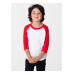 Toddler Poly-Cotton 3/4-Sleeve T-Shirt
