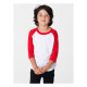 Toddler Poly-Cotton 3/4-Sleeve T-Shirt