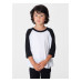 Toddler Poly-Cotton 3/4-Sleeve T-Shirt