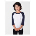 Toddler Poly-Cotton 3/4-Sleeve T-Shirt