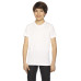 Youth Poly-Cotton Short-Sleeve Crewneck
