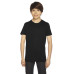 Youth Poly-Cotton Short-Sleeve Crewneck