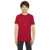 Youth Poly-Cotton Short-Sleeve Crewneck