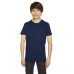 Youth Poly-Cotton Short-Sleeve Crewneck