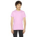 Youth Poly-Cotton Short-Sleeve Crewneck