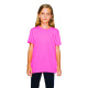Youth Poly-Cotton Short-Sleeve Crewneck