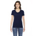 Ladies' Poly-Cotton Short-Sleeve Crewneck