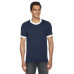 UNISEX Poly-Cotton Short-Sleeve Ringer T-Shirt
