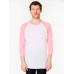 Unisex Poly-Cotton 3/4-Sleeve Raglan T-Shirt