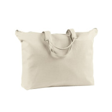 12 oz. Canvas Zippered Book Tote
