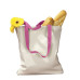 12 oz. Canvas Tote with Contrasting Handles