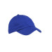 6-Panel Brushed Twill Unstructured Cap
