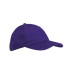 6-Panel Brushed Twill Unstructured Cap