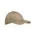 6-Panel Brushed Twill Unstructured Cap