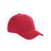 6-Panel Brushed Twill Structured Cap