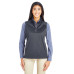 Ladies' Techno Lite Three-Layer Knit Tech-Shell Quarter-Zip Vest