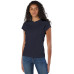 Ladies' 4.1 oz. Double Dry® V-Neck T-Shirt