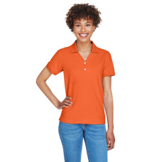 Ladies' Pima Piqué Short-Sleeve Y-Collar Polo