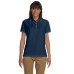 Ladies' Pima Piqué Short-Sleeve Tipped Polo