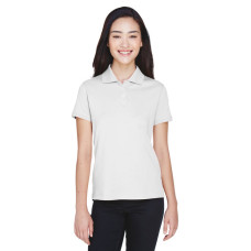 Ladies' Solid Perfect Pima Interlock Polo