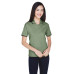 Ladies' Tipped Perfect Pima Interlock Polo
