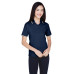 Ladies' Tipped Perfect Pima Interlock Polo