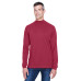 Adult Sueded Cotton Jersey Mock Turtleneck