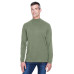 Adult Sueded Cotton Jersey Mock Turtleneck