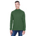 Adult Sueded Cotton Jersey Mock Turtleneck
