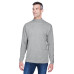 Adult Sueded Cotton Jersey Mock Turtleneck