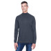 Adult Sueded Cotton Jersey Mock Turtleneck