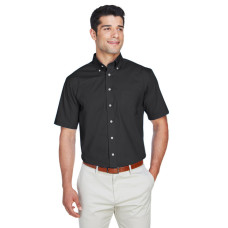 Men's Crown Woven Collection™ Solid Broadcloth Short-Sleeve Shirt