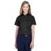 Ladies' Crown Woven Collection™ Solid Broadcloth Short-Sleeve Shirt