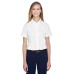 Ladies' Crown Woven Collection™ Solid Broadcloth Short-Sleeve Shirt