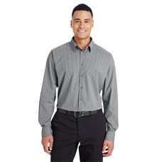 CrownLux Performance™ Men's Tonal Mini Check Shirt
