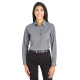 CrownLux Performance™ Ladies' Tonal Mini Check Shirt