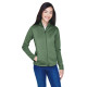Ladies' Newbury Colorblock Mélange Fleece Full-Zip