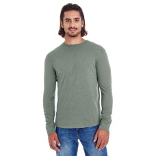 Men's Heather Sueded Long-Sleeve Jersey