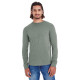 Men's Heather Sueded Long-Sleeve Jersey